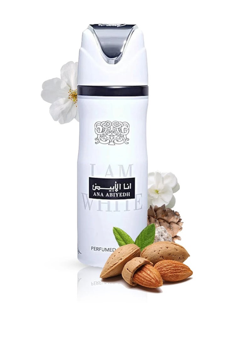 لطافة مزيل عرق بخاخ معطر من آنا أبيض للجنسين، 200 مل - Image 3