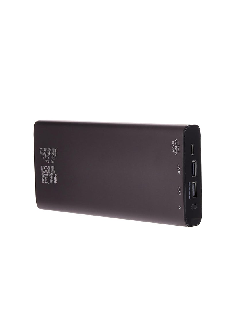 هاما - Hama 200012 Universal USB-C Power Pack, 26800 mAh PD 60W - Image 1