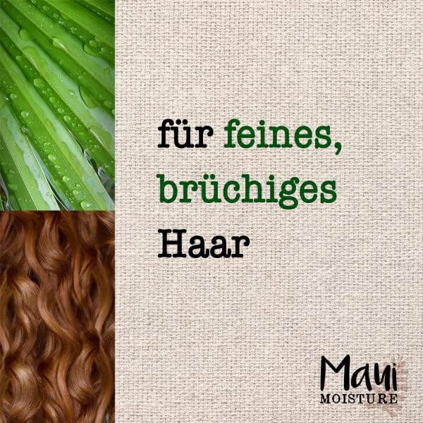 Maui Moisture Thickening and Volumising Aloe Vera and Bamboo Sulphate Free Shampoo 385ml - Image 4