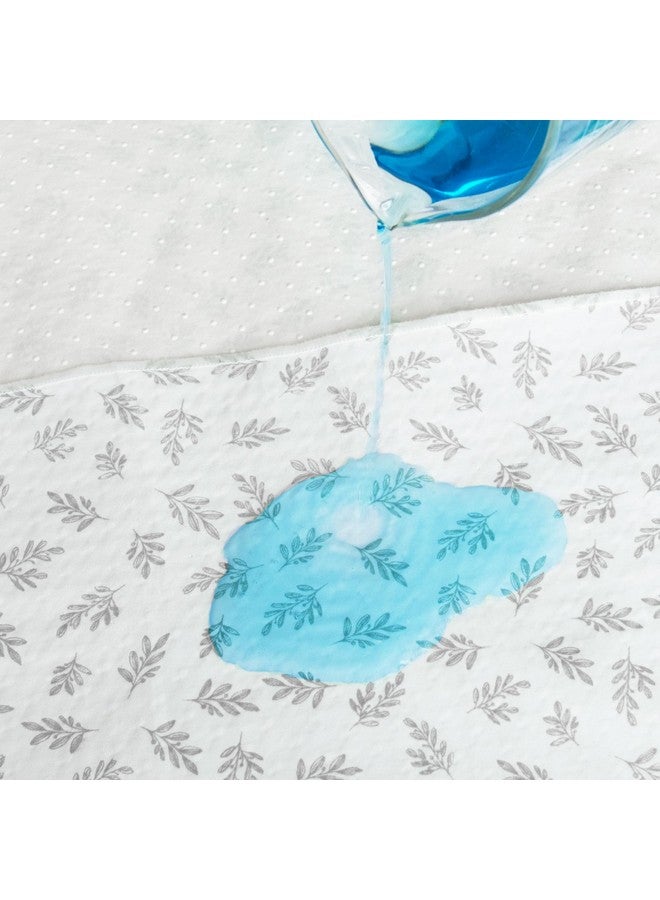 Biloban Baby Splat Mat 2 Pack for Under High Chair & Arts & Crafts & Eating Mess, 46 x 42 Inch Waterproof and Washable Spill Mat, Anti-Slip Floor Protector - Image 1