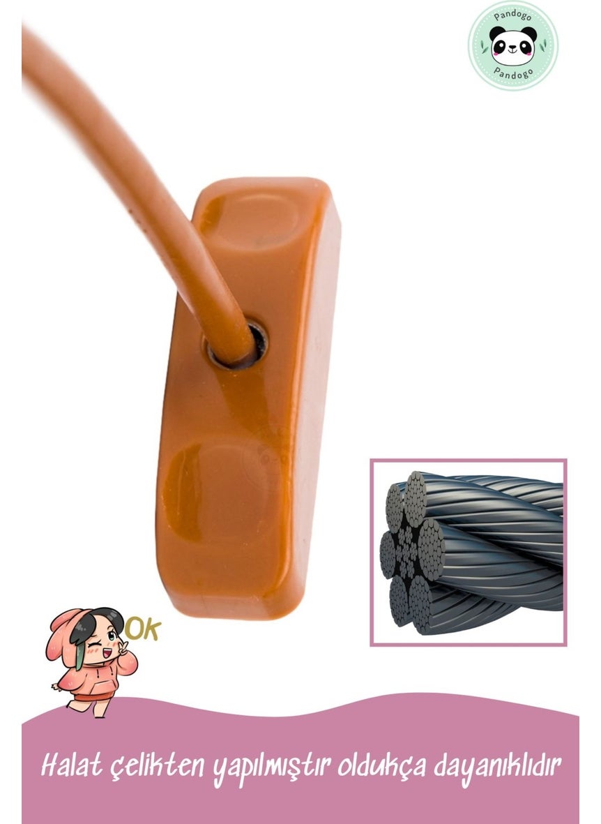 Window Lock 2 Pieces Light Brown Door and Window Safety Device Security Product Lock