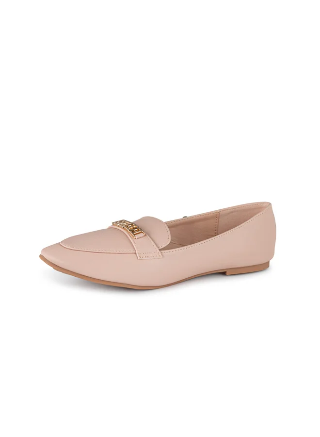 فينتشي مضخات مسطحة بأصابع القدم المدببة للنساء