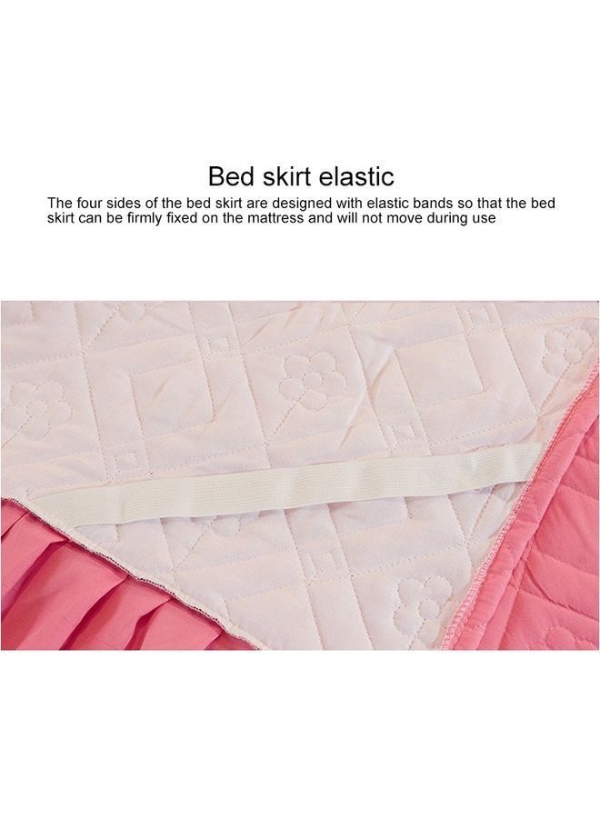 NIBEMINENT 3-Piece Luxury Non-Slip Bedding Set Combination Beige 150 x 200cm - Image 3