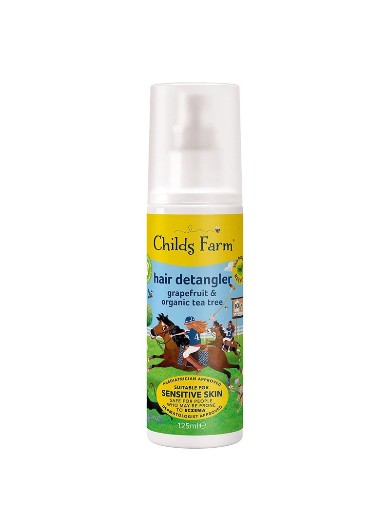 Childs Farm | Kids Hair Detangler 125ml | Grapefruit & Organic Tea Tree | Detangles & Smooths | Suitable for Dry, Sensitive & Eczema-prone Skin - Image 1