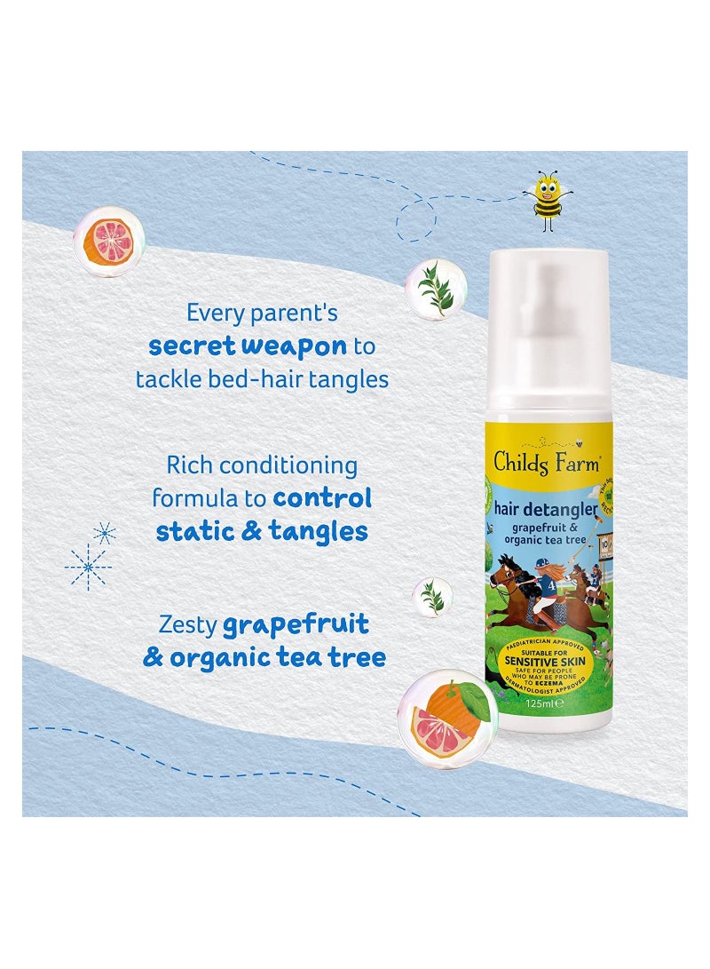 Childs Farm | Kids Hair Detangler 125ml | Grapefruit & Organic Tea Tree | Detangles & Smooths | Suitable for Dry, Sensitive & Eczema-prone Skin - Image 3
