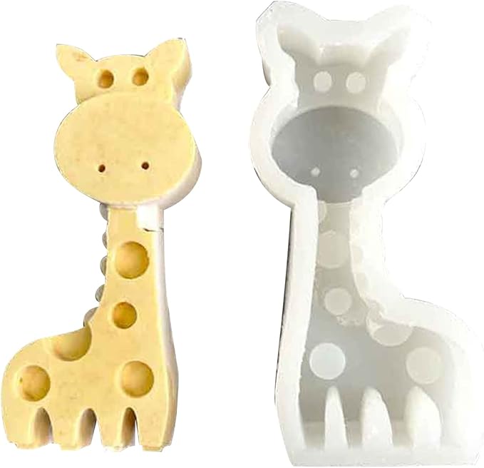 Giraffe Silicone Mold For Fondant Cake Candy Decorating Animal Shape Handmade Tool - Image 1