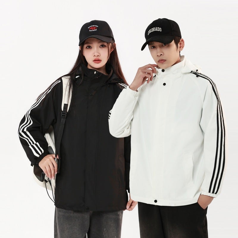 2024 Spring All-Match Jacket Casual Trendy Hooded Jacket Fashion All-Match Sports Top - Image 4