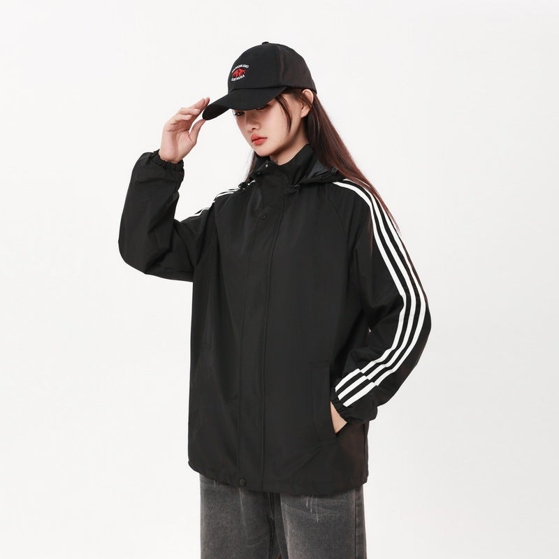 2024 Spring All-Match Jacket Casual Trendy Hooded Jacket Fashion All-Match Sports Top - Image 2