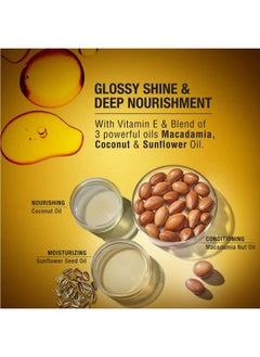 Tresemme Tresemmé Gloss Ultimate Ultra Shine Hair Serum 50Ml With Macadamia Oil & Vitamin E For Super Shiny Finish  - Image 5