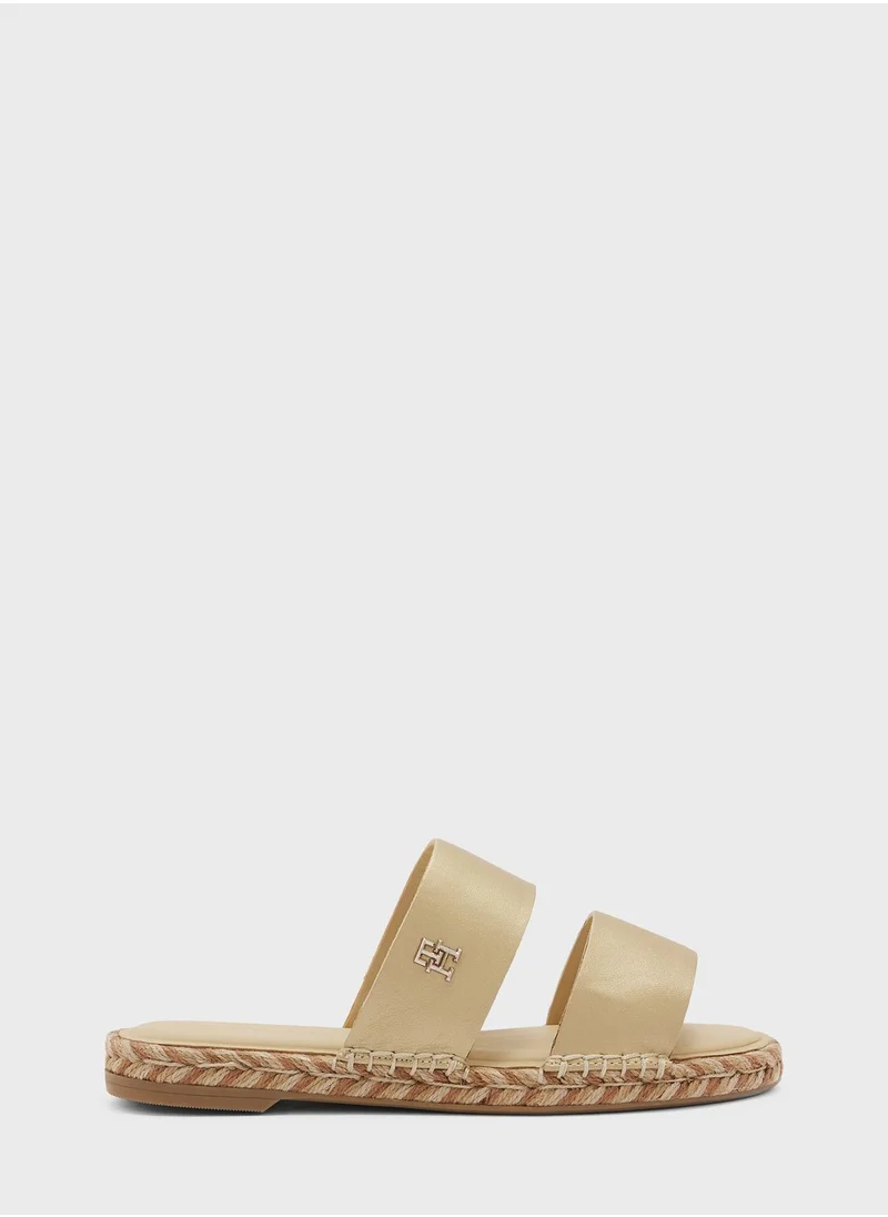TOMMY HILFIGER Double Strap Flat Sandals