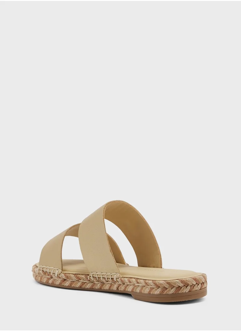 TOMMY HILFIGER Double Strap Flat Sandals