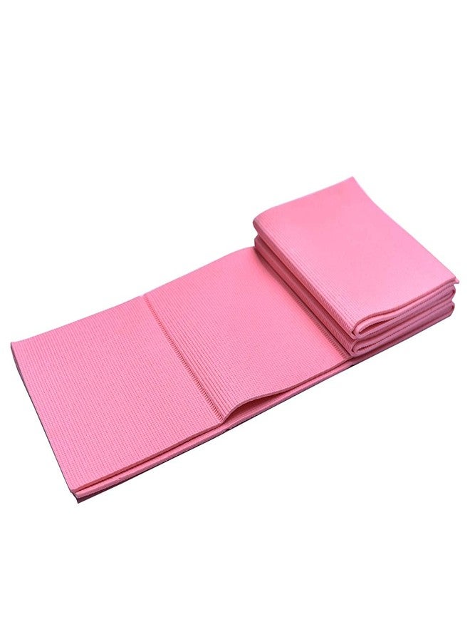آيريس بساط يوغا قابل للطي من مادة PVC من IRIS Fitness Best Travel، بسماكة 4 مم، مقاس 173 سم × 61 سم (وردي) - Image 3
