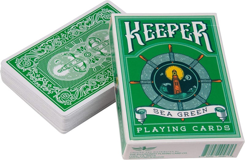 إلوجينيست مجموعة أوراق اللعب Ellusionist Keepers - أخضر - Image 1