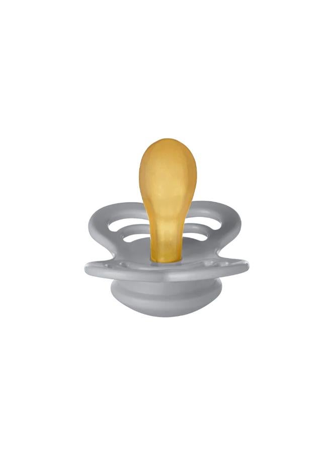 BIBS Supreme Cloud & Steel Blue Silicone - Size 2 (Pack Of 2) - Image 3