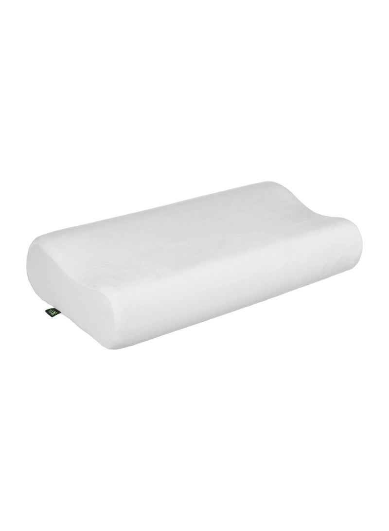 Max Comfort Orthopedic Memory Foam Pillow for Neck Pain Relief – Grey (50 × 30 × 11 cm)  - Image 1