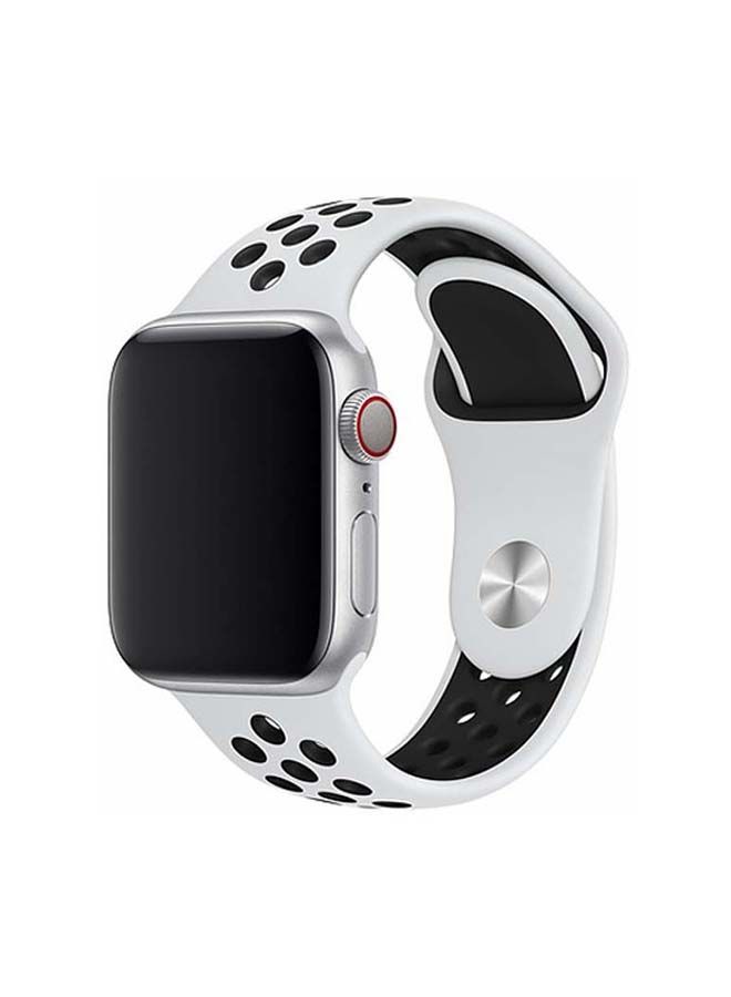 نيبمينينت سوار رياضي بديل من السيليكون جيد التهوية لساعة أبل سيريز 7/6/SE/5/4 مقاس 41/40/38 مم - Image 1