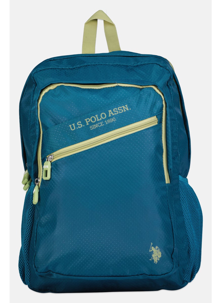 U.S. Polo Assn. Men Brand Logo Backpack, Green  - Image 1