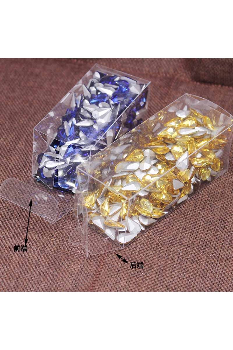 erorex 10box 4x4x12cm 1lot=10pcs 4x4x8/10/12/16/20cm Wholesale NewClear PVC Box Packaging Wedding/Christmas - Image 5