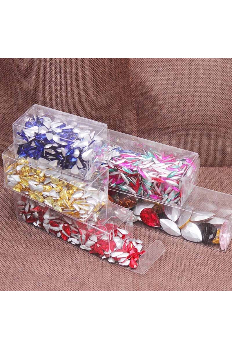 erorex 10box 4x4x12cm 1lot=10pcs 4x4x8/10/12/16/20cm Wholesale NewClear PVC Box Packaging Wedding/Christmas - Image 3