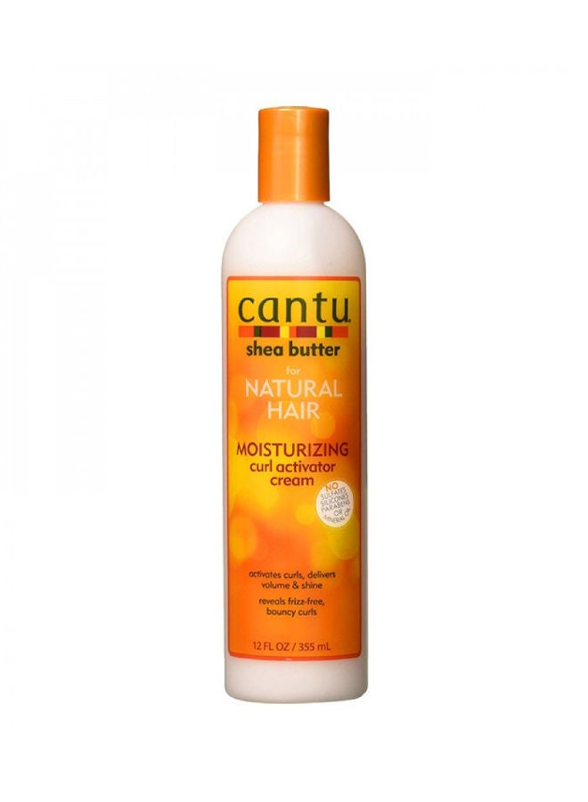 Cantu Moisturizing Curl Activator Cream 355 ml - Shea Butter & Essential Oils Formula Defines, Moisturizes & Restores Curls, Gentle on Coily, Curly & Natural Hair - Image 3