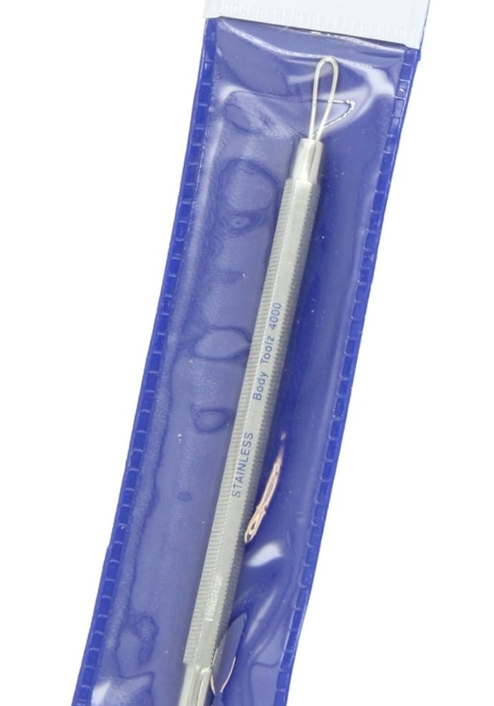 Body Toolz Double Loop Facial Skin Care Tool for Blackhead and Whitehead Removal - Image 4
