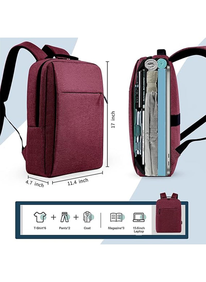 VIPTOUR Travel Laptop Backpack 16 Inch Casual Stylish for Unisex with USB Charging Port Travel Hiking College School Bookbag Casual Daypack - Image 4