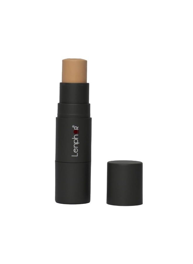 Lenphor Waterproof Long-lasting Full Coverage Stick Foundation Ivory 8g | Full Coverage Foundation for Women, - Image 1