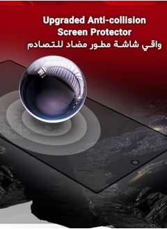 Glass Screen Protector for Samsung Galaxy S24 Ultra 5G 6.8-Inch, Anti-Spy Flexible TPU Film, Fingerprint Unlock Compatible Eays Install with instalment kit high quality and high End packaging for Samsung S24 Ultra  - Image 4