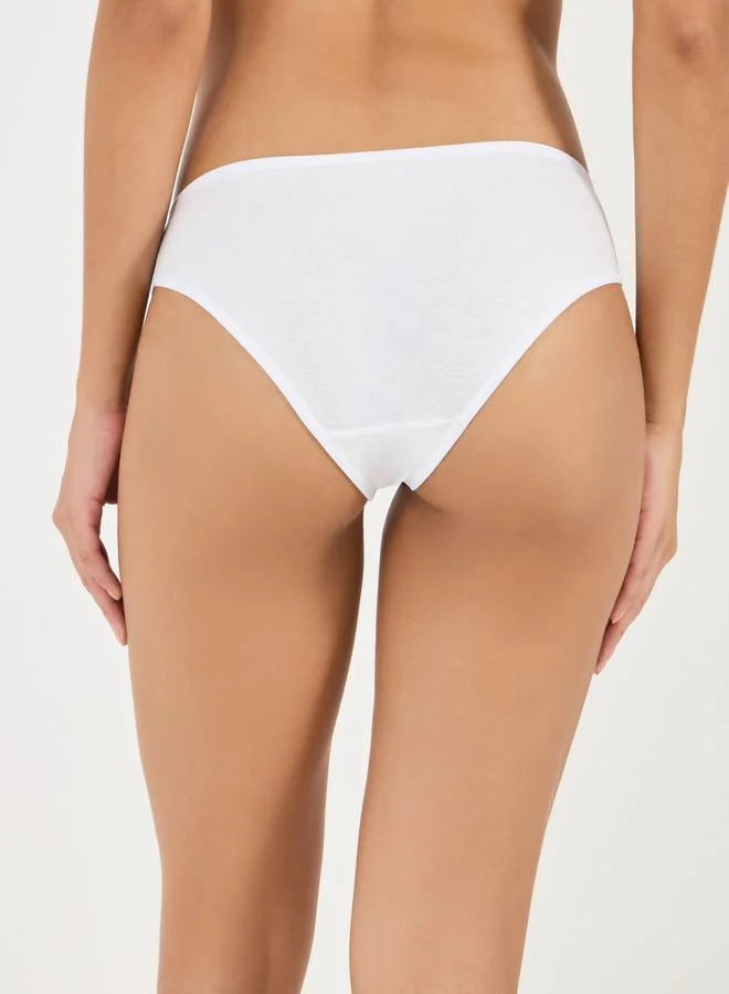 Styli Pack of 3 - Sport Text Elastic Cotton Bikini Brief