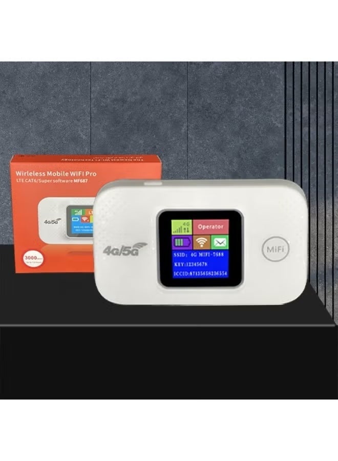 ELTRAZONE MF 687 4G/5G Pocket WiFi Router – Portable Mobile Hotspot with SIM Card Support, High-Speed Wireless Internet, Rechargeable Battery, Compact Design for Travel, Home & Office - Image 3