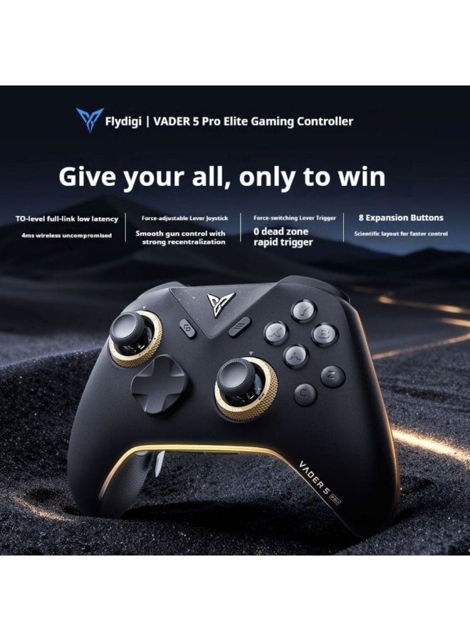 Flydigi Vader 5 Pro Standard Wireless Gaming Controller for Steam PC, Mobile & Tablet, New Version - Image 2