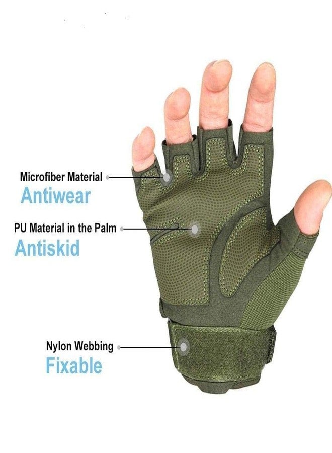 TENDSY Gym Gloves for Men & Women | Workout Gloves with Wrist Support & Rubber Padded Palm | Weight Lifting Gloves with Straps for Heavy Lifting & Deadlifts - Free Size (Green) - Image 5