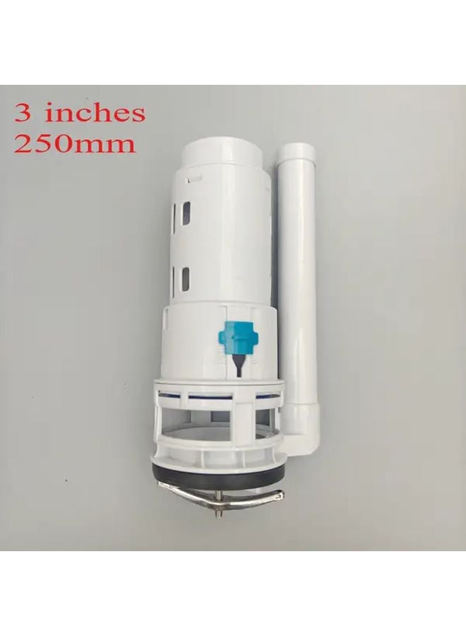 Dual Flush Toilet Valve 3 Inch Adjustable Height 7 8 10 Inches for Water Tank - Image 1