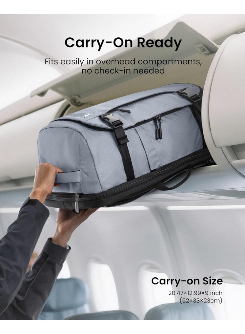 Tomtoc Navigator-T66 Liteway 40L Travel Backpack – TSA-Friendly Carry-On Luggage, Water-Resistant Lightweight Business Rucksack, Fits 17.3-Inch Laptop, Durable Weekender Daypack - Image 4