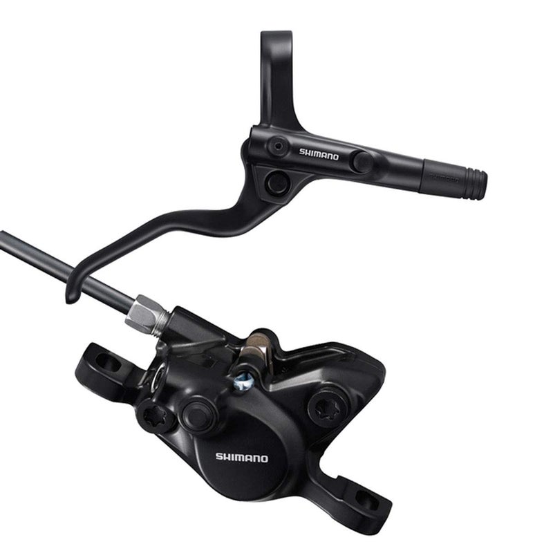 SHIMANO مجموعة فرامل قرصية SHI MT201 أمامية 1000 مم سوداء - Image 3