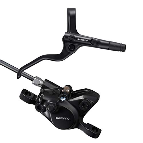 SHIMANO مجموعة فرامل قرصية SHI MT201 أمامية 1000 مم سوداء - Image 1