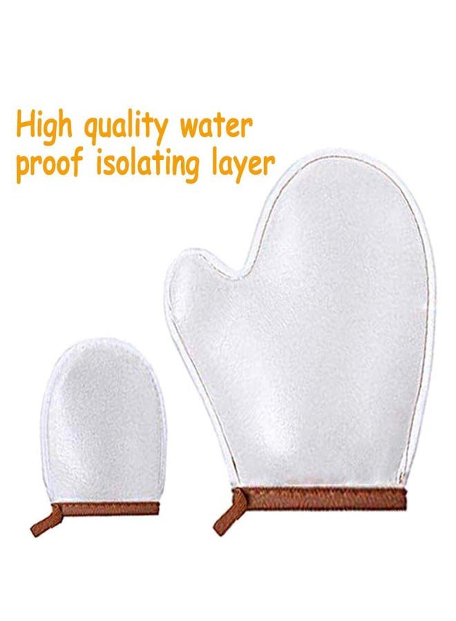 ANSPHIE 5 Pack Self Tanning Mitt Applicator Tanning Mitts Self Tanner Kit, Self Tanner Mitt Applicator Sunless Tanner Mitt Self Tanning Glove for Self Tan Mitt Applicator Self Tanner Mit Tanner Glove  - Image 2