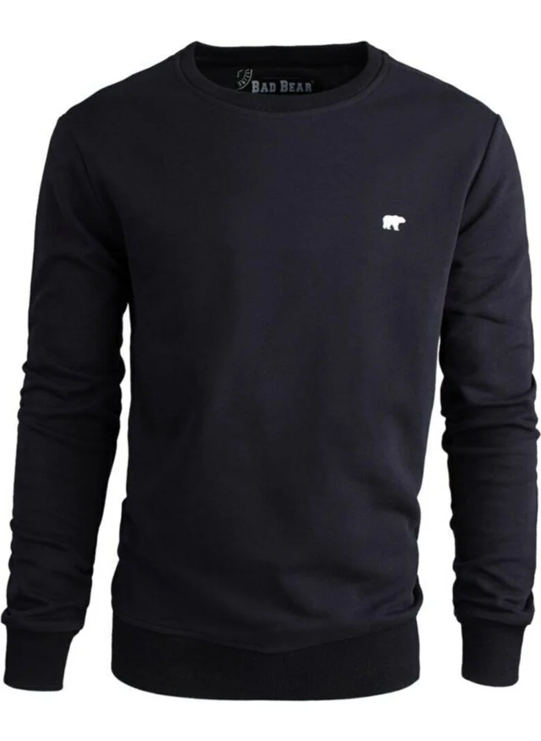 باد بير Presage Crewneck Navy Blue Men's Sweatshirt 20.02.12.012-C07