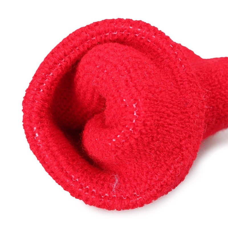 Mallofusa 10 Pack Colorful Sports Basketball Football Absorbent Wristband Party Outdoor Activity (Red) - Image 4