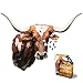 Madd Capp Puzzles I AM Longhorn 550 pieces Animal Shaped Jigsaw Puzzle - Image 2