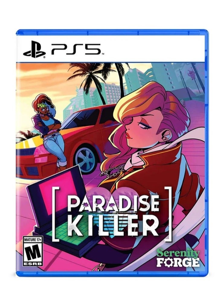 Serenity Forge Paradise Killer PS5 - Neon Mystery Open World Detective Adventure - Image 1
