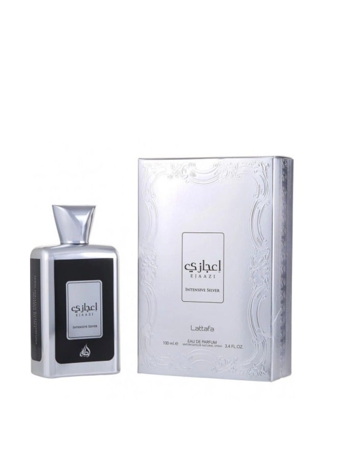 LATTAFA EJAAZI INTENSIVE SILVER (U) EDP 100ML - Image 3