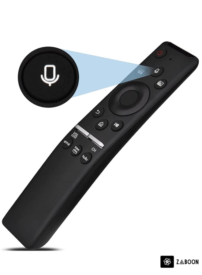 Voice Remote Control for Samsung Smart TV,KOOMOER Low Power Tech Remote,Compatible for BN59-01312A,All Samsung with Voice Function Smart Curved Frame QLED LED LCD 8K 4K TVs