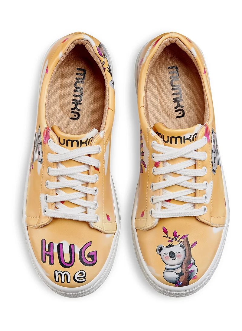 Mumka Hug Me Koala Hug Me Koala Sneakers for Women | Best Price UAE