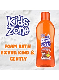Kids Zone Fun Foam Bath Tropical Tutti Fruitti 1L  - Image 2
