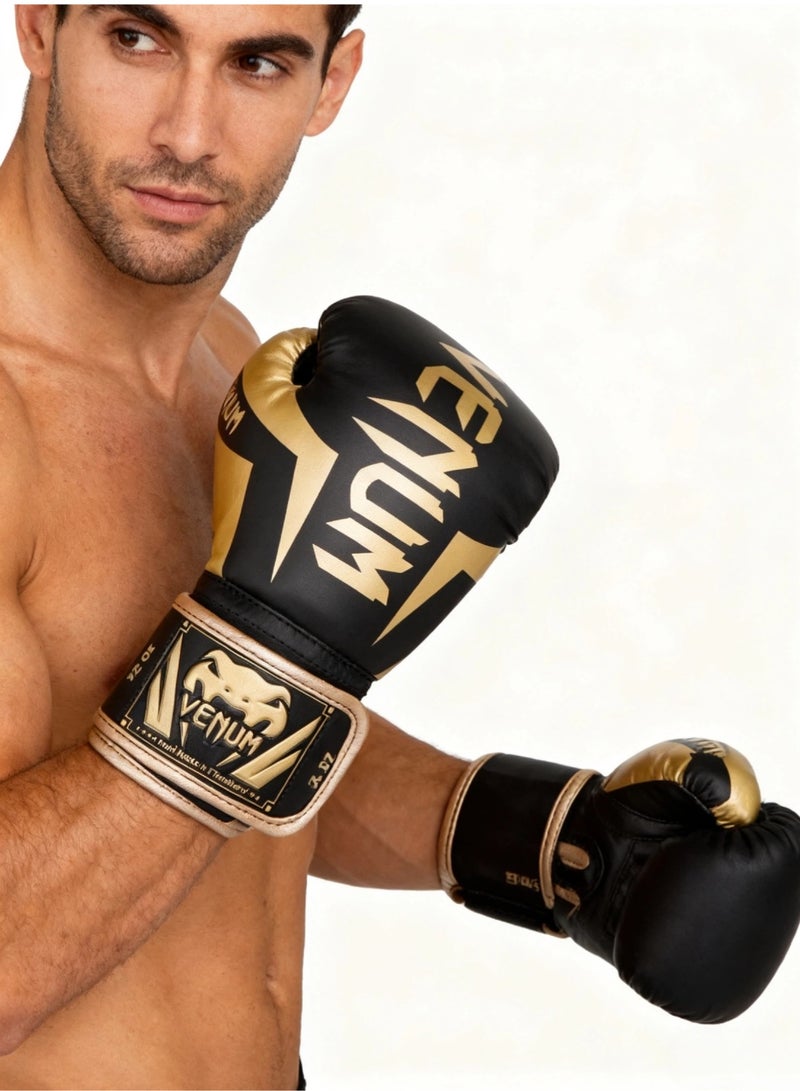 فينوم قفازات ملاكمة ١٢ أونصة - قفازات ملاكمة للكبار للرجال والنساء - قفازات كيس ثقيل، قفازات كيك بوكسينغ للنساء، قفازات ملاكمة فنون القتال المختلطة، قفازات كيس ملاكمة للرجال - Image 4