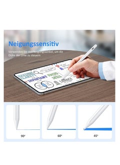 Generic Pen for iPad Apple Pencil USB C, Stylus Pen for iPad 10th/9/8/7/6th Gen/iPad Pro 12''/12.9''/11"/iPad Mini 6/5th Gen/iPad Air 13"/11"/6/5/4/3rd Gen, Precise Control, Magnetic  - Image 5