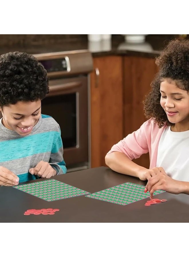 Tambola Housie Game Set – 300 Tickets with 90 Plastic Tokens Multicolor Board Game for Family, Parties and Kids & Adults Entertainment - Image 5