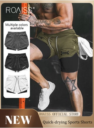 Men Functional Sports Fitness Pants Double Layer Skin Friendly Fabric Breathable Wear Resistant Quick Drying Material Training Pants Lined with Pockets - pzsku/ZC4752B4C955DCDB555C5Z/45/_/1714124558/7f9b7b71-f2c6-43d9-84f4-79c119695a3f