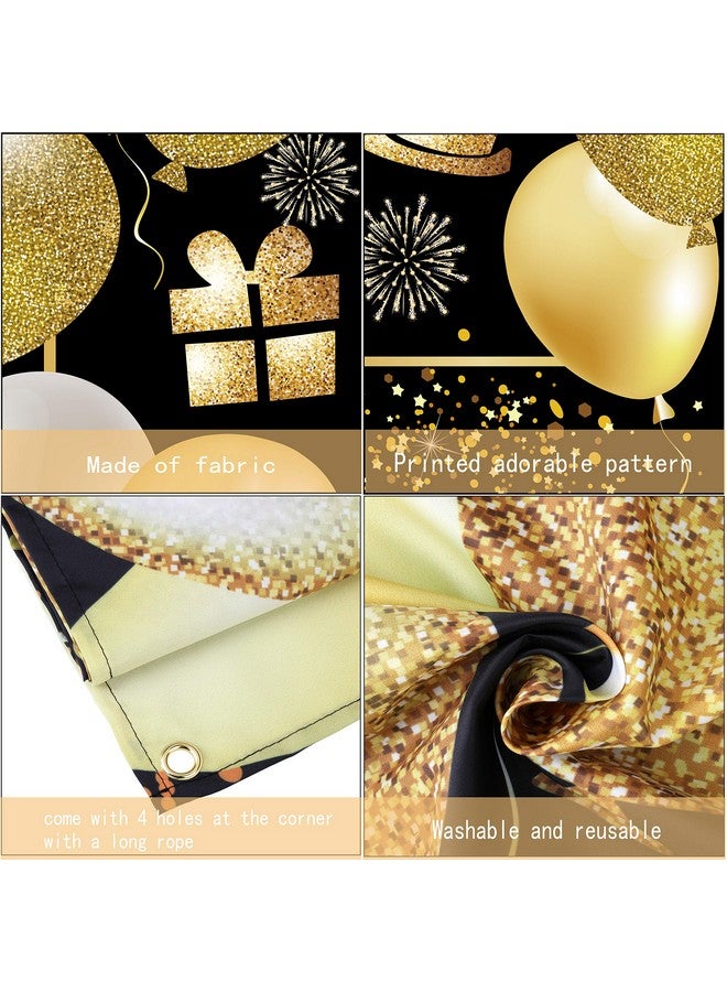 IMISI 81st Happy Birthday Banner - Men's Birthday Party Decorations & Backdrop - Image 4